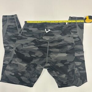 Violate the Dress Code Black Camouflage Leggings